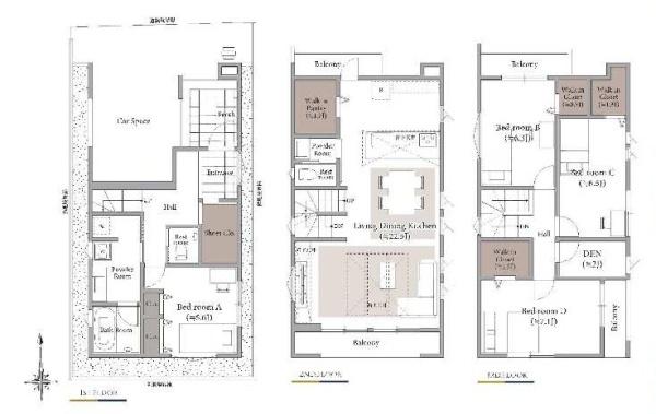 練馬区中村１丁目の新築一戸建