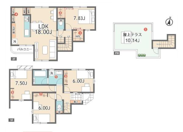 練馬区南大泉１丁目の新築一戸建