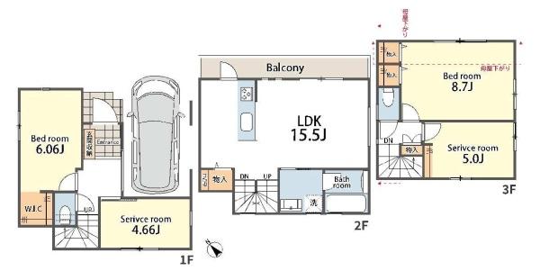 練馬区貫井５丁目の新築一戸建