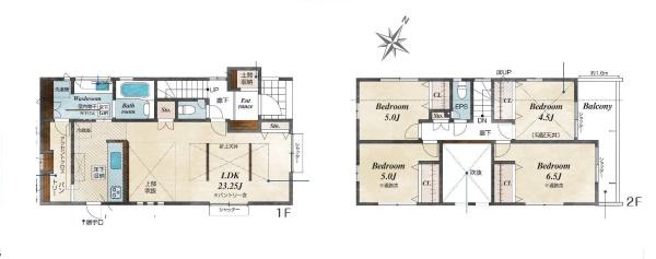 板橋区成増４丁目の新築一戸建