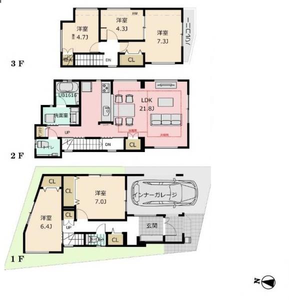 練馬区高松４丁目の新築一戸建