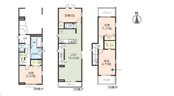 板橋区舟渡２丁目の新築一戸建