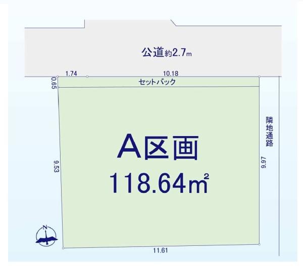 三鷹市井の頭５丁目の売土地