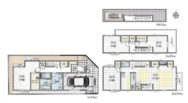 板橋区小茂根2丁目の新築一戸建