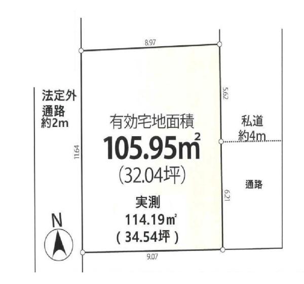板橋区成増１丁目の売土地