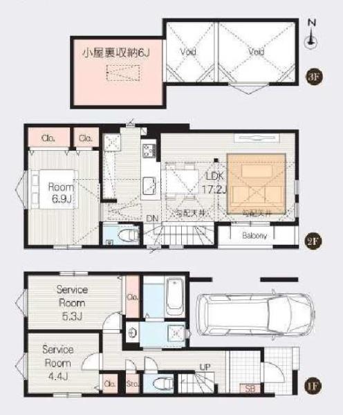 杉並区高円寺北１丁目の新築一戸建