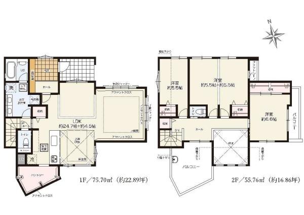 杉並区天沼２丁目の新築一戸建