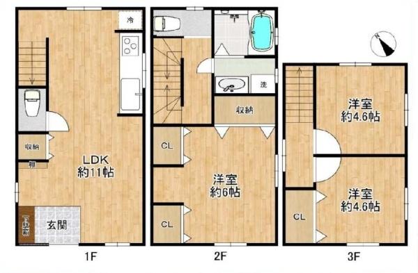 武蔵野市境南町４丁目の中古一戸建