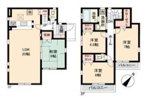練馬区土支田４丁目の中古一戸建