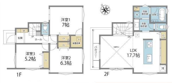 練馬区東大泉６丁目の新築一戸建