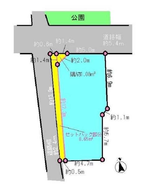 杉並区松庵3丁目の売土地