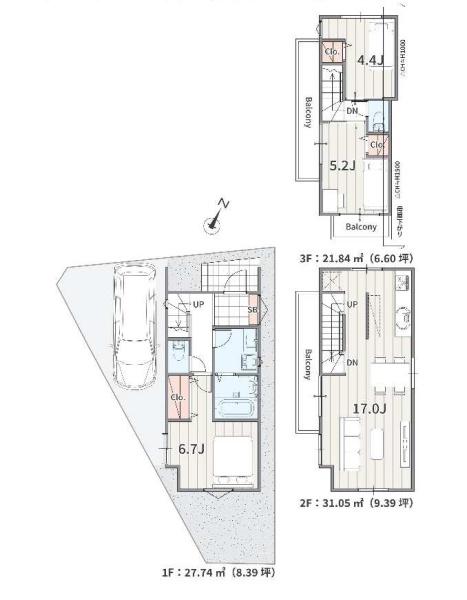 練馬区南大泉１丁目の土地