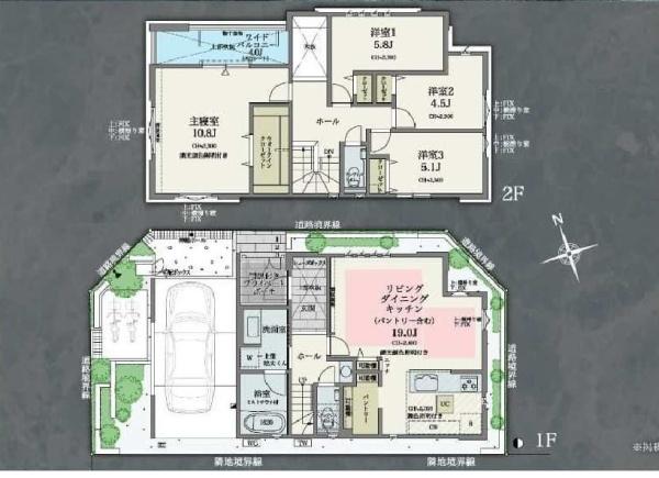杉並区宮前５丁目の新築一戸建