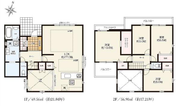 三鷹市牟礼５丁目の新築一戸建