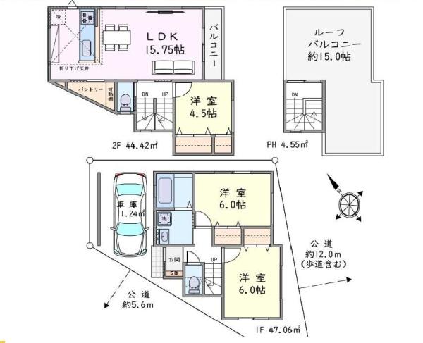 中野区弥生町４丁目の新築一戸建