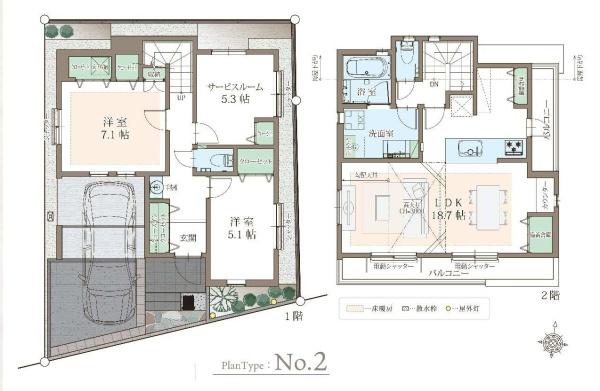 杉並区本天沼３丁目の新築一戸建