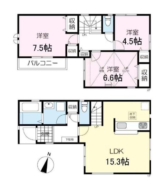 練馬区春日町６丁目の新築一戸建