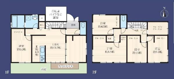 中野区上高田５丁目の中古一戸建