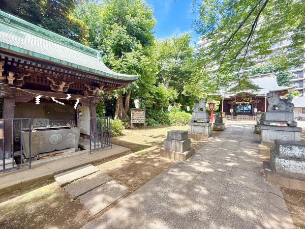 中野区上高田５丁目の中古一戸建て(氷川神社)