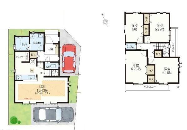 練馬区南大泉２丁目の新築一戸建