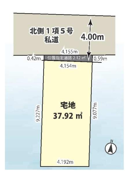 板橋区小豆沢３丁目の売土地
