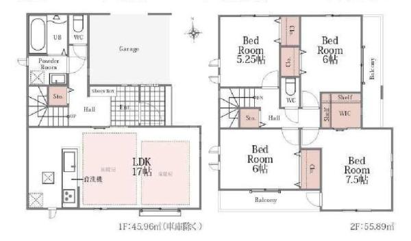 練馬区三原台1丁目の新築一戸建