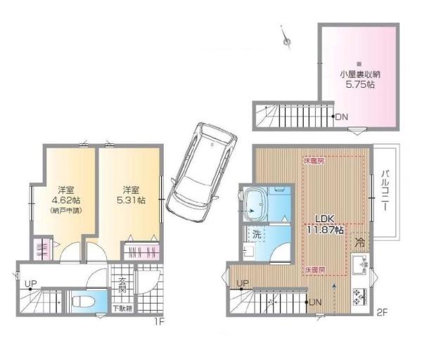 練馬区上石神井３丁目の新築一戸建