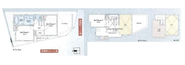 杉並区久我山4丁目の新築一戸建