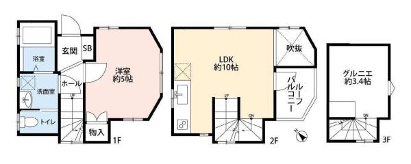 練馬区早宮１丁目の中古一戸建