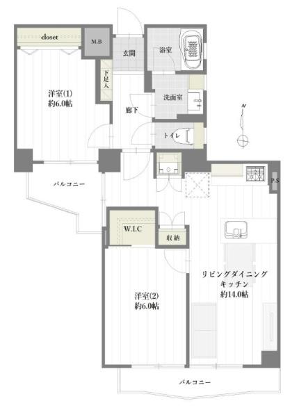 ハイタウン塩浜第二21号棟