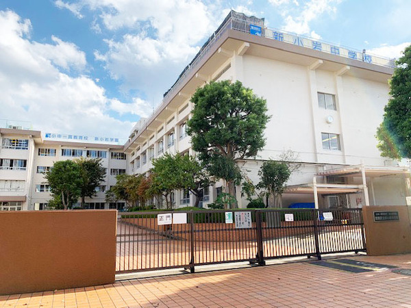 葛飾区西新小岩５丁目の土地(新小岩中学校)