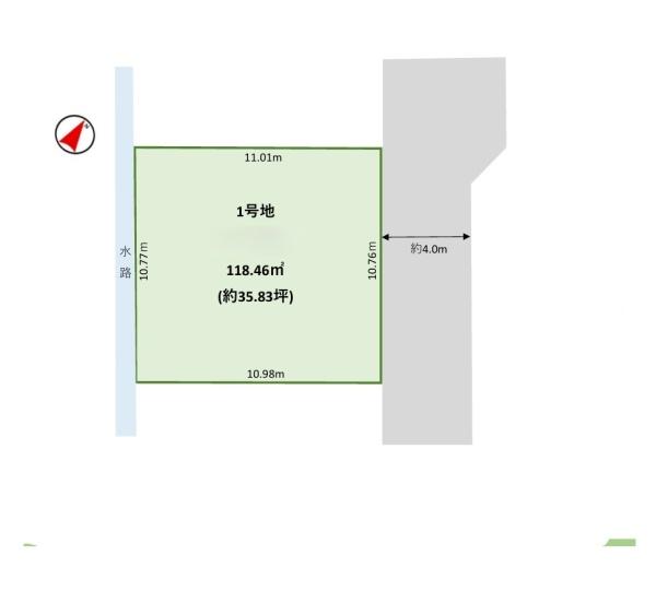 松戸市大金平４丁目の売土地