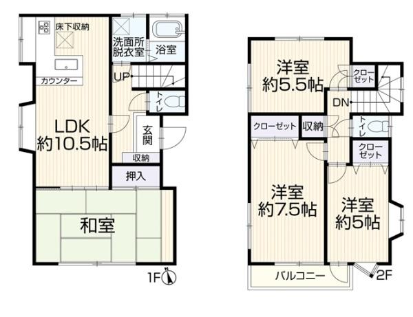 流山市大字東深井の中古一戸建