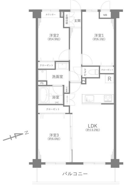 藤和ライブタウン松戸新八柱３