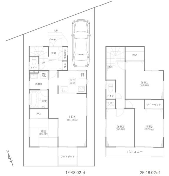 市川市宮久保4丁目の中古一戸建