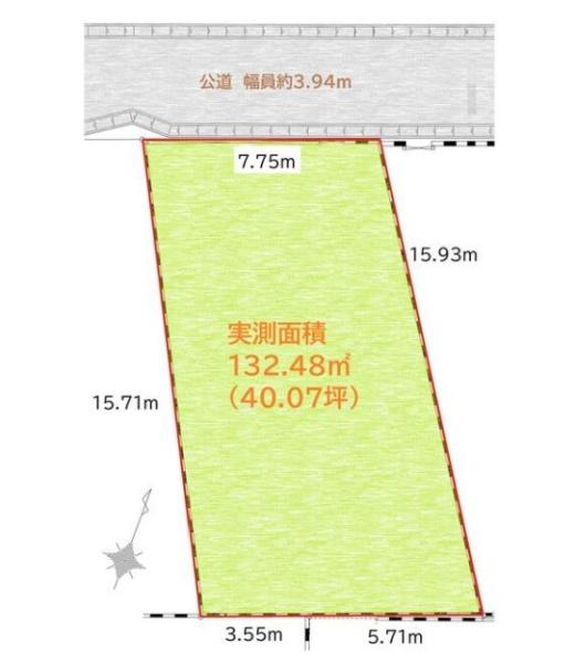 松戸市五香２丁目の売土地