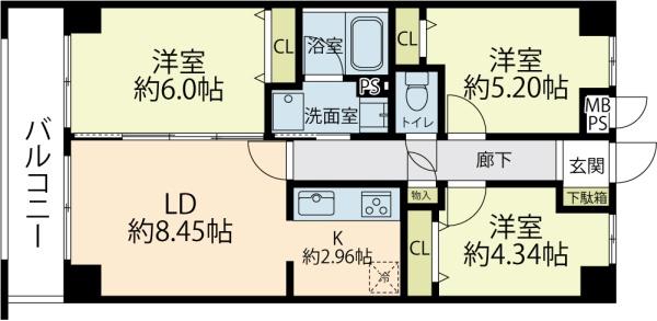モアグランデ南大和