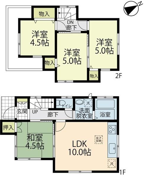 大和市西鶴間8丁目　中古戸建