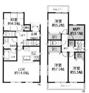 茅ヶ崎市西久保の中古一戸建て