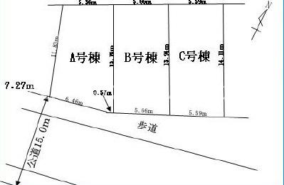 茅ヶ崎市浜須賀　新築A号棟　全4区画