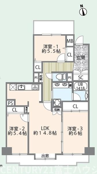 コスモ茅ヶ崎ラフェーリア