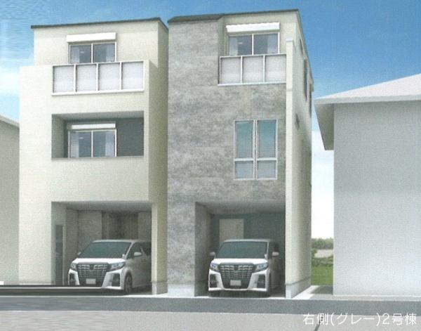 藤沢市湘南台3丁目　新築2号棟　全2棟