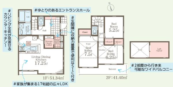 藤沢市辻堂太平台1丁目　新築1号棟　全3棟