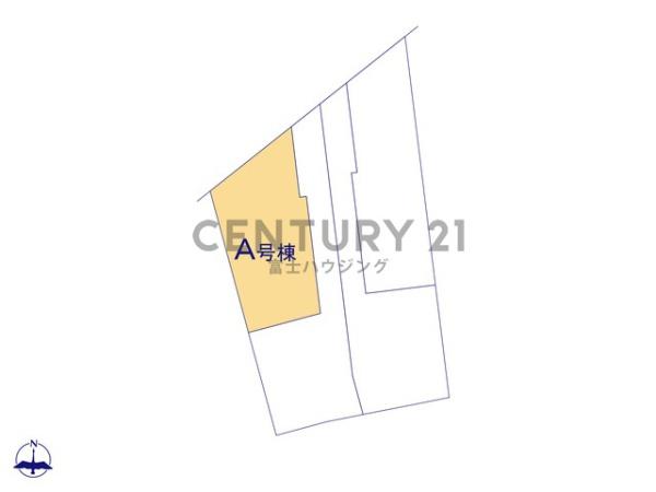 茅ヶ崎市東海岸南4丁目　新築A棟　全4区画