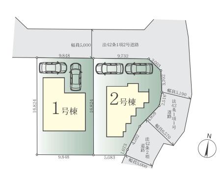 鎌倉市笛田4期　新築2号棟　全2棟