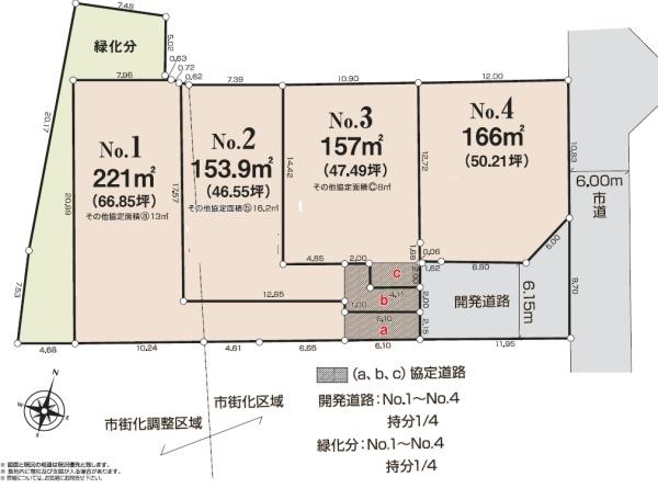 鎌倉市二階堂　売地4　全4区画