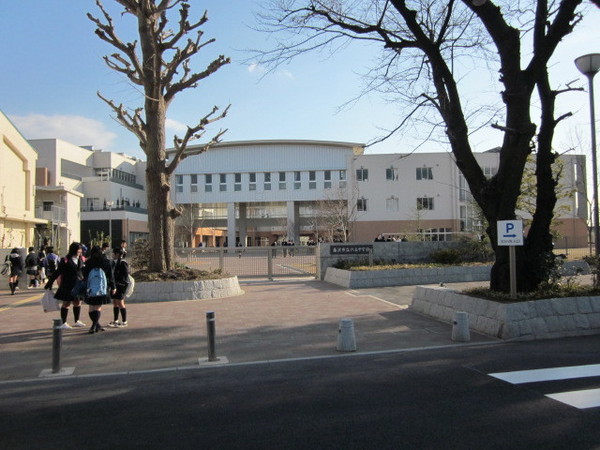 藤沢市亀井野の土地(藤沢市立六会中学校)