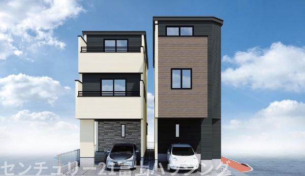 茅ヶ崎市出口町1期　新築1号棟　全2棟
