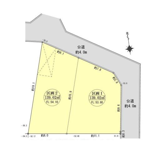 鎌倉市玉縄5丁目　売地2　全2区画