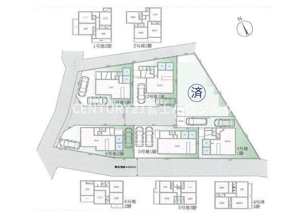 藤沢市高倉7期　売地6号地　全6区画